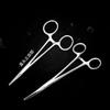 Stainless Steel Hemostatic and Fishing Forceps: Elbow, Straight Head, Vascular, and Needle Holding Forceps for Surgery and Pet Hair Removal