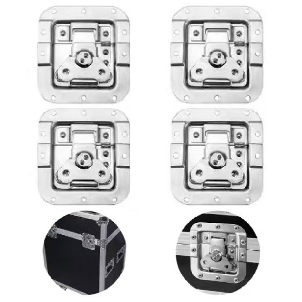 4Pcs Security Lock Flight Case Lock Spring Loaded Air Box Lock  Road Flight Case