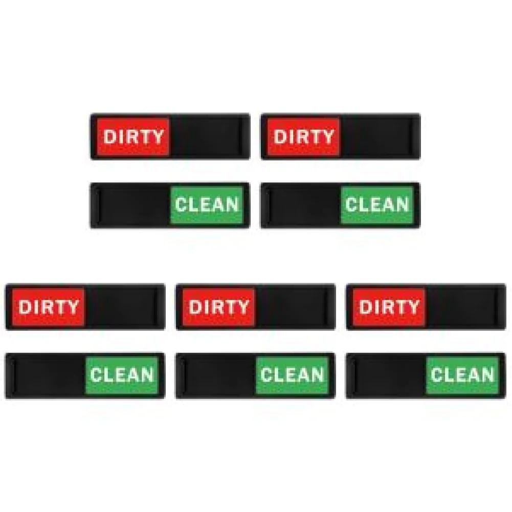 Clean Dirty Dishwasher Magnet Indicator Sign Large Text Magnetic Indicator Sign Slide Super Strong Magnet Sign Kitchen Supplies