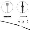Brake Cable Line for Ninebot MAX G30 G30D Electric Scooter KickScooter Electric Scooter Front Wheel Brake Assembly Accessories