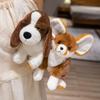 Hound Fennec Basset Fox Plush Toy Cartoon Stuffed Doll Decoration Gift Kids