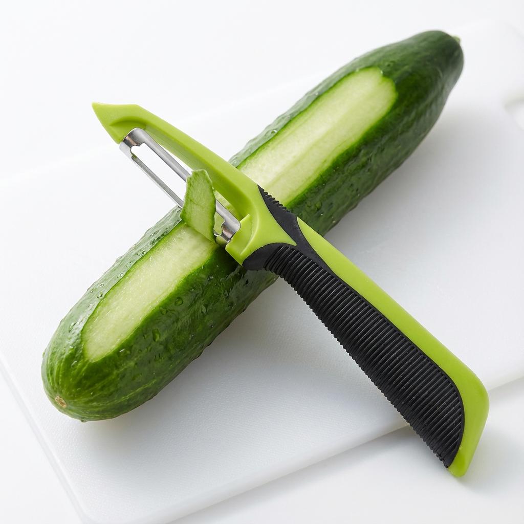 Stainless Steel Multi-Purpose Vegetable Peeler, Sharp Blade. 18x3cm, Ergonomic Handle, Easy to Clean, Durable