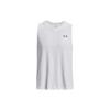Solid Color Crew Neck Sleeveless Running Vest Men Tops White 1376994-100