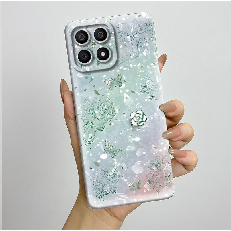 Phone Case For Honor X8 4G Case Aesthetic Luxury Protective Full Coque HonorX8 Soft Silicone Funda For Honor X 8 X8 Back Cover
