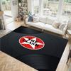 The Clash Design Crystal Velvet Carpet Cozy Non?Slip Printed Rug For Bedroom Living Room Entrance