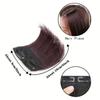 LISI HAIR Hair Pad Patch For Women Synthetic Smooth And Fluffy Clip-In Hair Extensions Invisible Hairpiece Pads Adding Hair Volume Daily Use