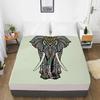 Customize Fitted Sheets Mattress Cover With Elastic Band 3D Bedsheet Linens 200x220 180x200 Bed Sheet Bedding Bohemia