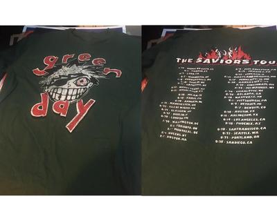 2024 Green Day Large Shirt Saviors Tour Concert Punk North America S-5XL