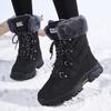 TUINANLE Warm Winter Boots Women Cotton Shoes High Top Snow Boots Fashion Mother Plush Shoes