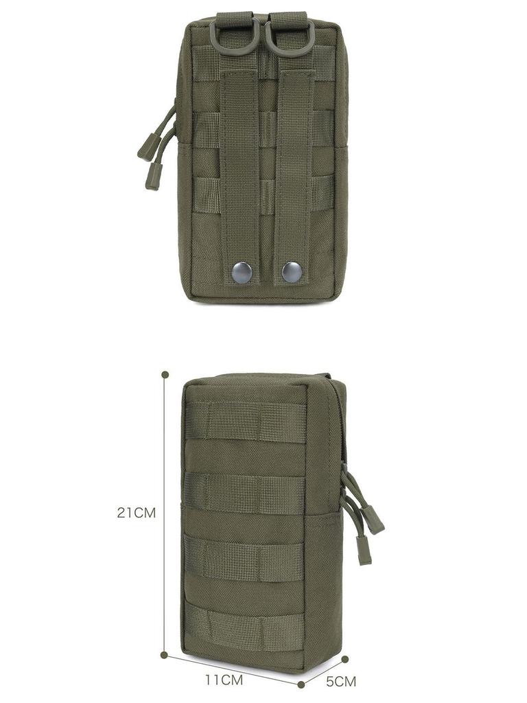 1000D Tactical MOLLE Small Zipper Pouch for Outdoor Gear