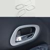 Cubierta De Manija De Puerta Interior De Coche, Pegatina Decorativa De ABS Plateado Para Honda HRV HR-V Vezel 2014 2015 2016 2017, Accesorios