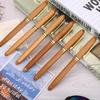 0.7mm-2.9mm Art Fine Nib Calligraphy Stationery Broad Stub Bamboo Fountain Pens Chisel-pointed