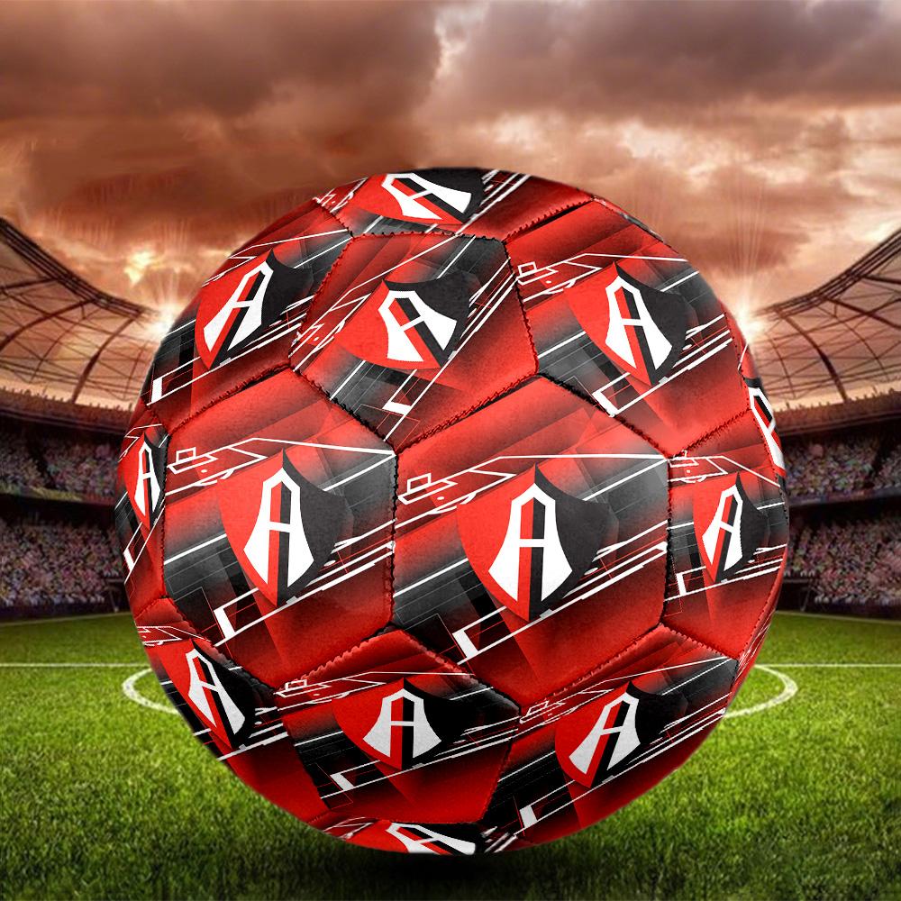 Atlas FC Indoor Soccer Ball Size 5 Colorful All Ages Machine Stitched PVC Competition Ready Durable High-Bounce