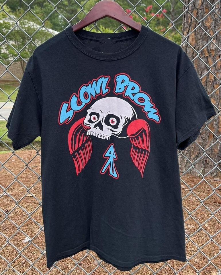 Scowl brow band Short Sleeve Coton Black All Size Unisex Shirt Unisex T-Shirt