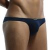Bikini Size Combed Stretch Solid Color G-Station Men's Low-Rise Briefs, M, Navy, Cotton, Cotton, Tagless,