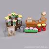 Cute Flower Shop Mini Simulation Small Store Miniature Doll House Accessories Diy Props Small Ornaments Play House Toys
