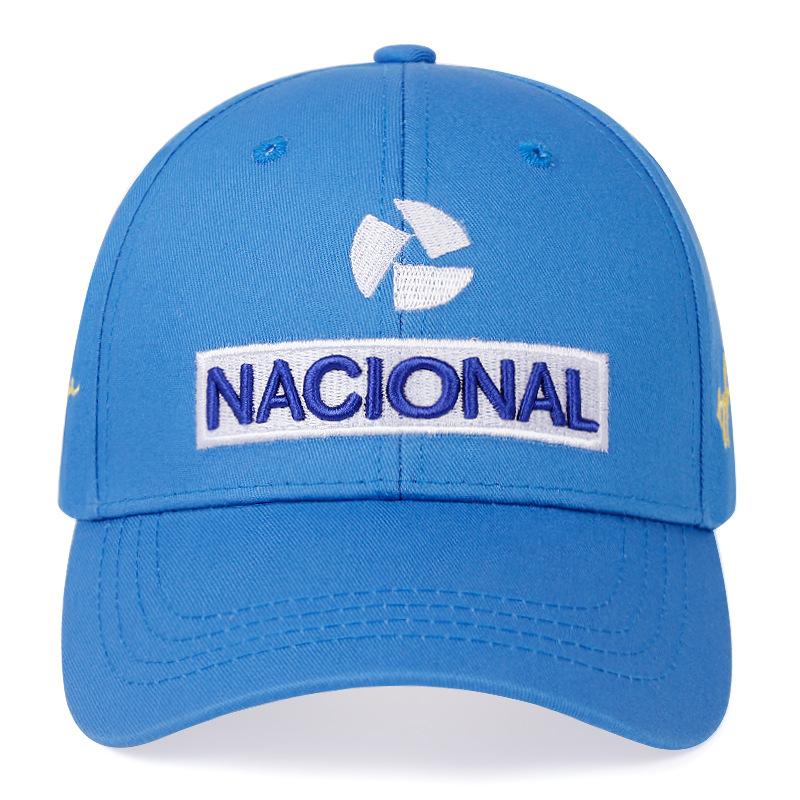 Новая бейсболка Ayrton Senna Racer Fashion с вышивкой, для улицы, защита от солнца, командная бейсболка