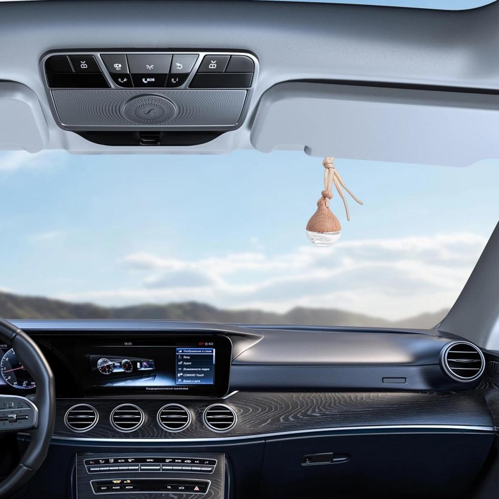 Car Pendant Hanging Bottle, Luxury Car Glass Pendant | Empty Refillable Car