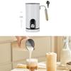 Автоматический вспениватель молока для кофе, пара для крема, матча, шоколада, белый