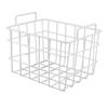 Fridge Freezer Basket Multipurpose Large Capacity Metal Wire Storage Basket for Refrigerator Bathroo