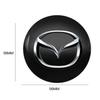 AAET1 Колпачок ступицы колеса автомобиля Наклейки с логотипом на диск для Mazda M3 M6 MP Skyactiv Axela Atenza Biante BT-50 CX-30 Аксессуары