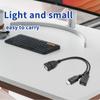 FONKEN 2 в 1 OTG хост-кабель Micro USB с блоком питания Y-разветвитель USB-адаптер к микро-5-контактному кабелю «папа-мама»