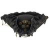 Tricorn Hat with Lace Trim Ruffled Gothic Ornate for Cosplay