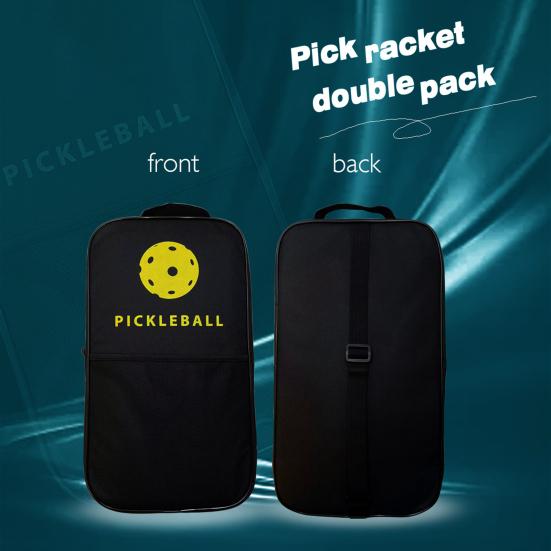 Сумка для ракетки Pickleball, переносная защитная сумка на молнии для ракетки Pickleball, чехол для хранения ракетки для настольного тенниса для путешествий