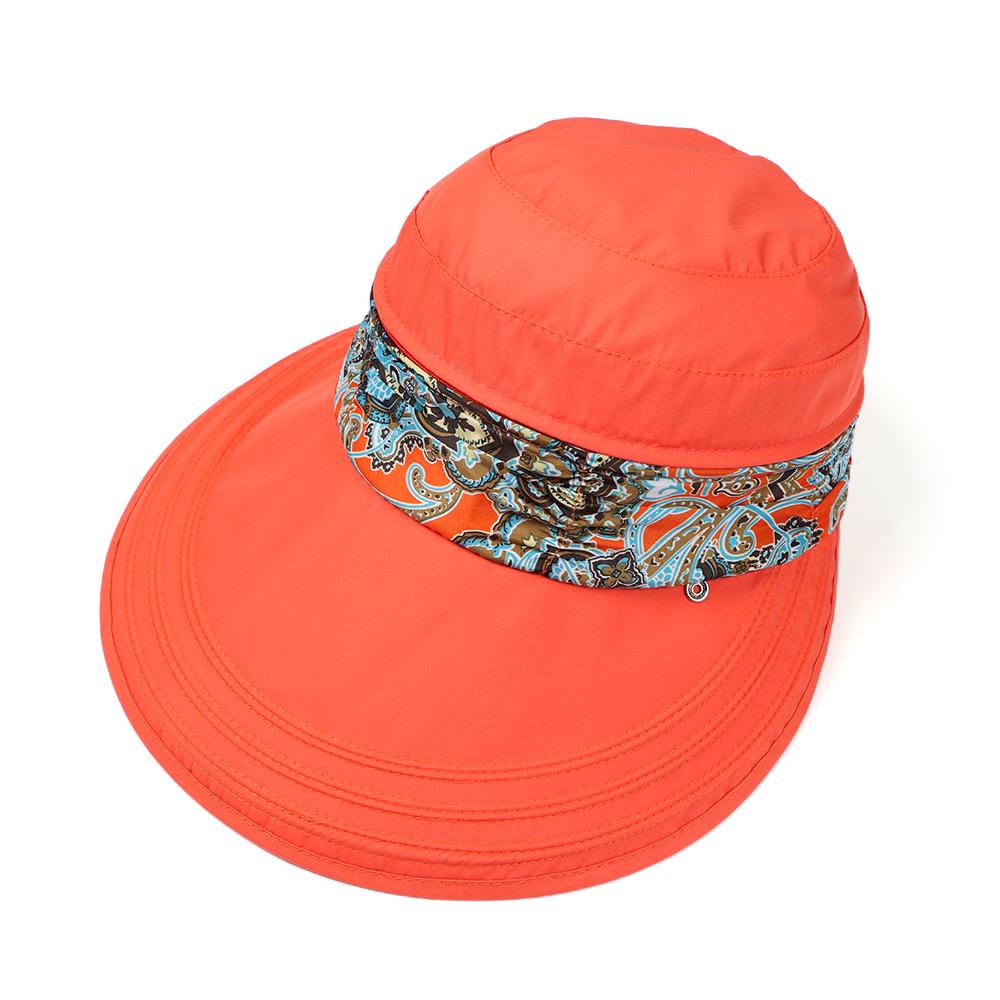 Складная портативная кепка для верховой езды с козырьком от солнца, пляжная кепка с защитой от УФ-излучения, кепка с цветочным принтом