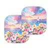 Car Sunshade, Car Window, Sunshade, Sunscreen, Thermal Insulation, Windshield, Car Front Block Leopard Print Pattern