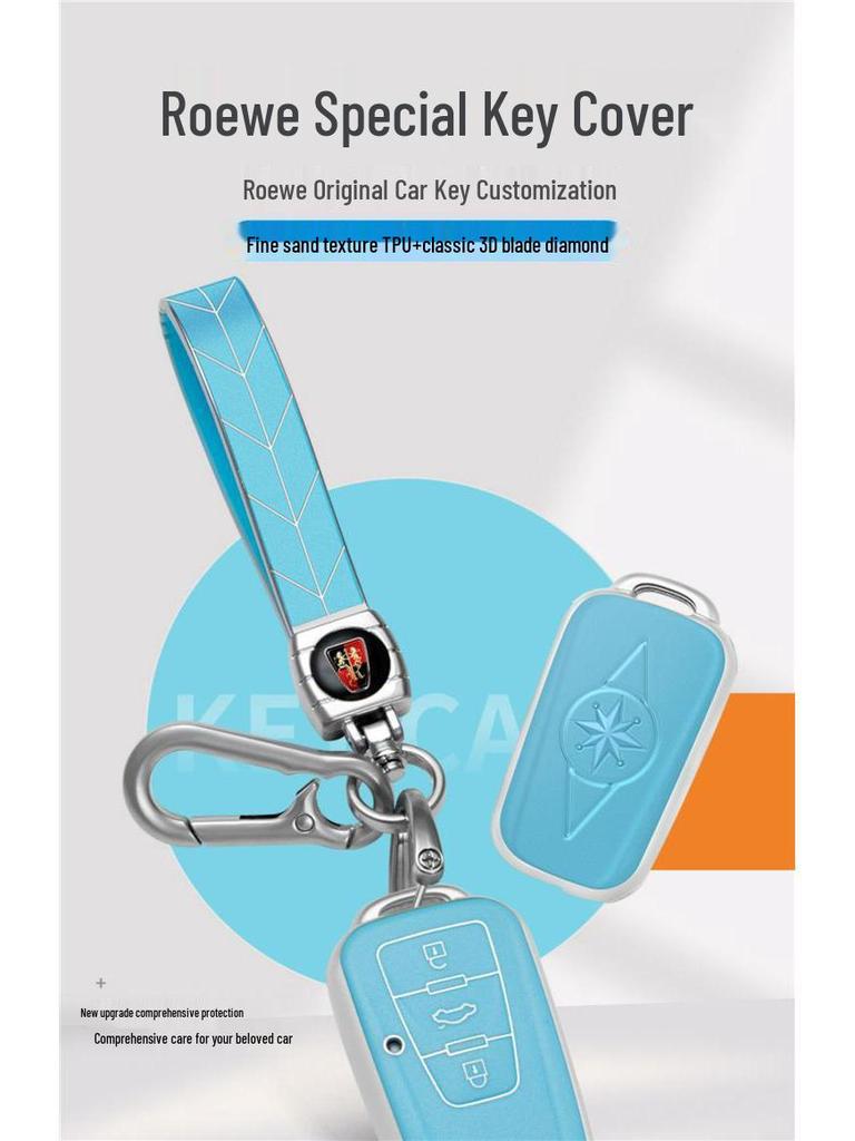 Roewe 360 Plus Key Case: Full-Coverage Protective Shell for 750/350 Models, Remote Control, Unisex