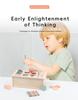 CE Montessori coin box baby fine movement color classification shape CPC teaching aids early education educational toys