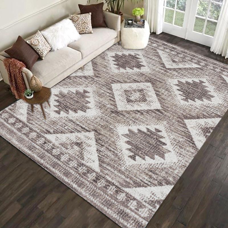 Ковры износостойкие, водопоглощающие и противоскользящие для украшения дома в гостиных и спальнях