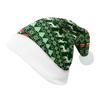 2024 Plush Velvet Double-Sided Santa Hat for Adults & Children - Custom Printed