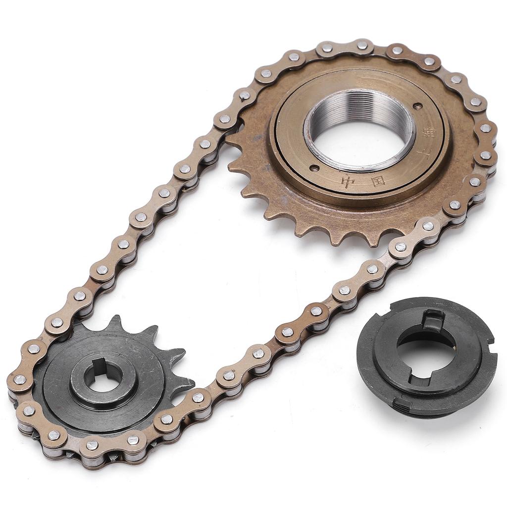 Комплект цепных звездочек 22T Tooth Rear Freewheel 38 Links Chain и комплект цепных звездочек 13T Tooth