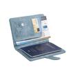 Multifunction Passport Cover with SIM Card Slots Flight Ticket Clip Leather Passport Holder  Travel