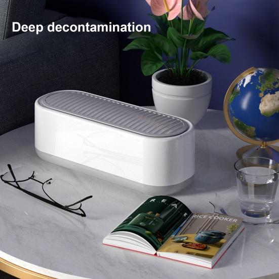 Ultrasonic Glasses Cleaner Strong Cleaning Ability Wireless 360 Degree Cleaning Ultrasonic Jewelry Cleaner Glasses Cleaning Tool