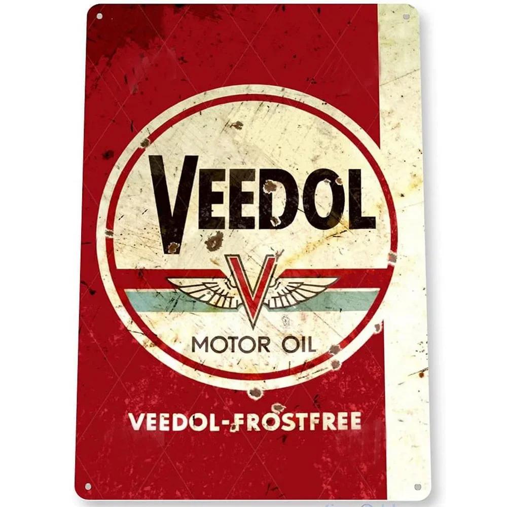 Винтажные металлические жестяные таблички Gulf Esso Agip Texaco Sinclair Mobile Табличка для мужской пещеры Моторное масло Гаражные наклейки на стену Газовый декор Табличка