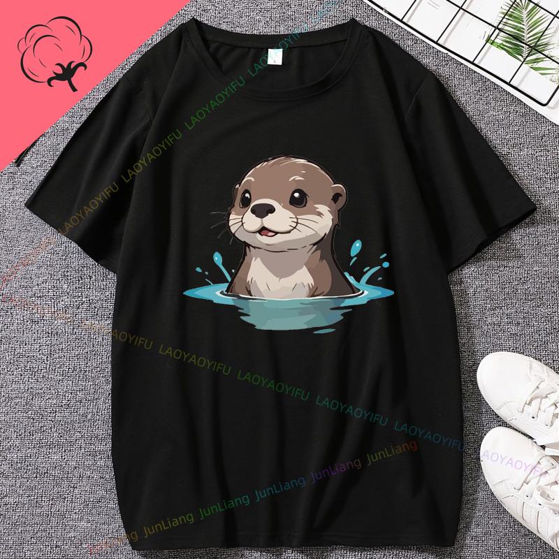 Мона Лиза Держит Кошку Китти для Любителя Кошек Папа Кошек Мама Кошек Футболка Одежда Y2k Унисекс Мужская Одежда 100% Хлопок Харадзюку Гот