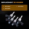 4PCS Fuel Injectors for 2012-2017 Kia Rio Soul Hyundai Accent Veloster 1.6L - Multi OE# FJ1146 35310-2B130 35310-2B120 Fits Forte5 Optima Tucson
