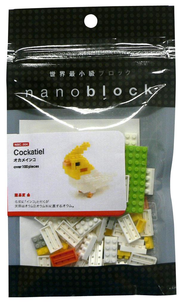 Коллекция Nanoblock Cockatiel