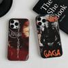 Чехол для телефона Lady Gaga Альбомы Для IPhone 17 16 15 11 12 13 14 Pro Max Мягкий гофрированный силиконовый чехол