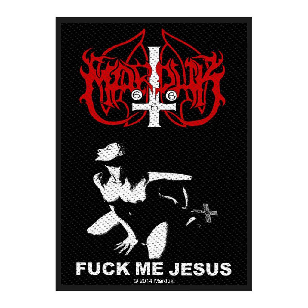 Marduk Fuck Me Jesus Woven Patch