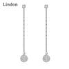 Lindon Zircon Copper Alloy Earrings Drop Earrings For Women Wedding Party Gifts