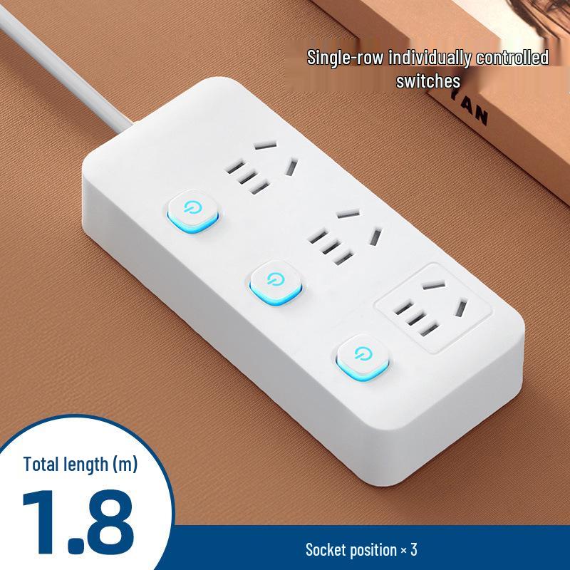 Многофункциональный сетевой фильтр Xiaomi Home с USB-портами и удлинительным шнуром