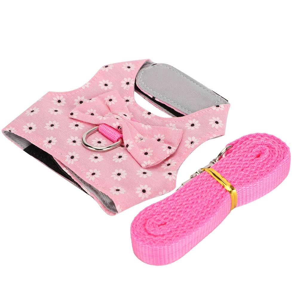 Rabbits Vest Harness with Hamster Chest Strap Leash Small Animal Accessories