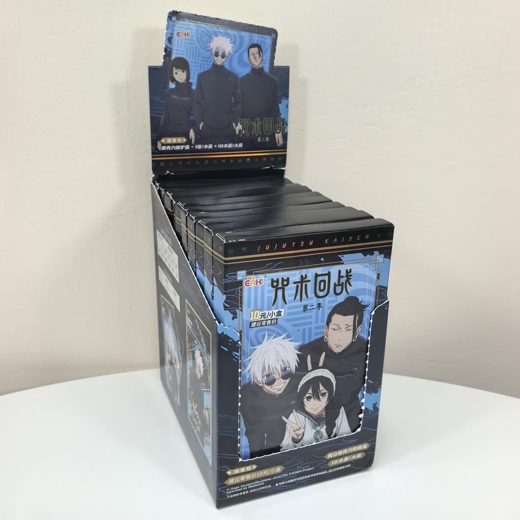 Горячая Битва Jujutsu Годжо Шоко Сугуру Нобара Классическая Коллекция Аниме Карточка Популярные Персонажи Прозрачная Серия Карточек Семейные Игрушки