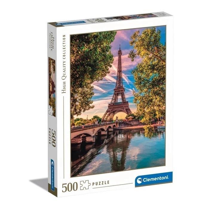 Puzzle 500 Hq Along The Seine