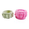 Multi-Face Flower Pot Silicone Mold Face Shape Vase Epoxy Resin Mold Succulent Planter Pot Cement Pen Holder Making Mold