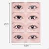 Eyelash Extension Sticker Lash Mapping Stickers Pad Grafting Tool Training Eye Pads